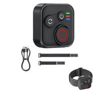 CERFFOOL Telecomando Bluetooth Wireless Intelligente per GoPro Hero 13/12 per lnsta360 X5/GO 3S/Ace Pro 2 per iOS e Android Phones impermeabile Camera Shutter Control con cinturino da polso e cavo di
