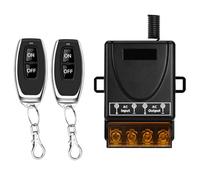 Cerhot AC 230V 100m 30A Kit ricevitore e interruttore luce remoto wireless ad alta potenza, interruttore di controllo remoto wireless, interruttore relè wireless per pompa dell'acqua, illuminazione