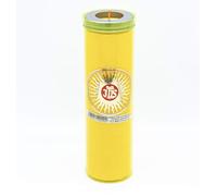 Ceri VOTIVI Super - 20 Pezzi - Durata 7 Giorni - LUMINI (Giallo)