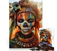 Cerimonia dei Morti Puzzle da 1000 pezzi per adolescenti Memoria e benessere Incastro perfetto Regalo (38x52cm)