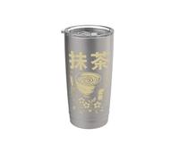 Cerimonia Del Tè Matcha Tè Verde Giapponese Bicchiere termico in acciaio inox doppia parete