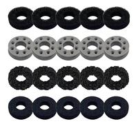Cerioll 20 Pezzi Anelli di Precisione per PS5, Steam Deck, PS4, Xbox Series X/S, Xbox One, Switch, Switch OLED, Anelli per Stick Analogici, Ammortizzatori per Thumbstick, 4 Livelli di Resistenza