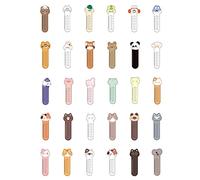 Cerioll Graziosi Segnalibri con Animali per Bambini, Segnalibri Bambini, 30 Pezzi, Regalo Feste, Righello