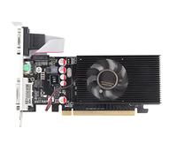 Cerlingwee Scheda Grafica Silenziosa, Scheda Grafica Desktop GT210 1G a 64 Bit, Scheda Grafica per Computer Desktop da Gioco, Scheda Grafica Desktop Accessori per Computer Efficienti PCI