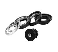 Cerlingwee Set Testa Cuscinetto Bici, Lega di Alluminio Ciclismo Forcella Anteriore Cuscinetto Ciotola Cuffia Rondella Cuffia Cuffia Sigillata Bicicletta 44mm Cuffia Esterna Cuscinetti