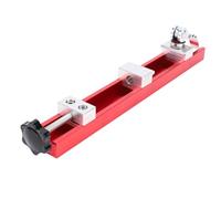 Cerlingwee Staffa per Montaggio a Parete a Livello Robusto Supporto di Sollevamento in Altezza Regolabile in Lega di Alluminio per Costruzione Rosso, 1 Staffa per Varie Impostazioni (Versione breve)