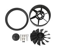 Cerlyiont 12 PCS RC Planes 50mm Ducted Fan Unit, 12-Blade Propeller Ducted Fan for 3300/4000/4600/5000KV Motor (Positive Paddle)