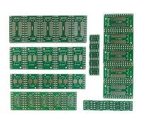 Cermant 35 schede PCB Proto 7 valori SMD a DIP Convertitore SOP SSOP SOP SOP 8 MSOP 10 SOP 14 SOP 16 SOP 20 SOP 24 SOP 28