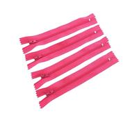 Cerniera, 10 pezzi 7,5 cm 3# Chiuse cerniere colorate in nylon a spirale for indumenti, accessori for cucire tessili for la casa(Rose Red)