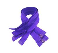 Cerniera, 5 Pezzi 40 cm 3# Cerniere Colorate in Nylon Aperte for Indumenti, Tessuti for la casa, Accessori for Cucire Borse(Deep Purple)