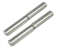 Cerniera 60mm Inox Goccia Profilo Weldable Fisso Pin - 1pair - 2pcs