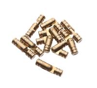 Cerniera A Barile 30 PZ Mini Connettore A Scomparsa Soft Close Rame Puro Barile Cerniera Contenitore di Gioielli Forniture Ferramenta for mobili Vino Cassa Legno Cerniere Mobilia(5mmx20mm)