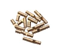 Cerniera A Barile 30 PZ Mini Connettore A Scomparsa Soft Close Rame Puro Barile Cerniera Contenitore di Gioielli Forniture Ferramenta for mobili Vino Cassa Legno Cerniere Mobilia(5mmx25mm)