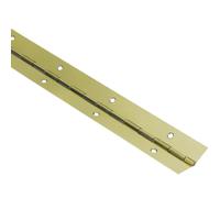Cerniera a barra Hettich 600 mm x 20 mm acciaio ottonato Ottonata