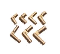 Cerniera a botte mini scatola piegata Cerniere a cassa invisibili Cerniera a botte nascosta Hardware for mobili in rame puro(5mmx15mm)