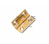 Cerniera A Butt Per Porta In Ottone Estruso 38Mm 1 1/2 Pollice 100 Paia