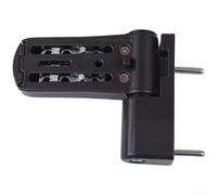 Cerniera a croce regolabile in lega di zinco in stile europeo, cerniera a croce 3D per funzionamento senza cuciture e finitura liscia con rivestimento antipolvere