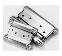 Cerniera a doppia molla, con lavorazione multistrato, per porte e porte da bar, 3", 4" (4")