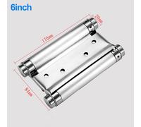 Cerniera a doppia molla per porte a battente design resistente e resistente alla