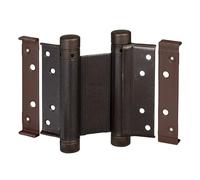 Cerniera bommer , a doppi azione bronzata 100mm, confezione da 2 pezzi