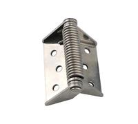 Cerniera a molla con chiusura automatica in acciaio inox con molla di ritorno e grande capacità di carico, cerniere caricate a molla (83 mm)