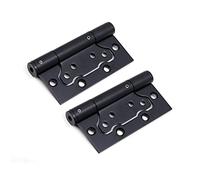 Cerniera a molla da 4 pollici, cerniera silenziosa in acciaio inox, spessore di 2,5 mm, utilizzato for l'apertura e la chiusura della porta porta del carico(Black)
