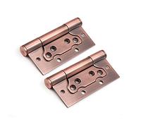Cerniera a molla da 4 pollici, cerniera silenziosa in acciaio inox, spessore di 2,5 mm, utilizzato for l'apertura e la chiusura della porta porta del carico(Red bronze)