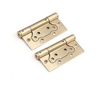 Cerniera a molla da 4 pollici, cerniera silenziosa in acciaio inox, spessore di 2,5 mm, utilizzato for l'apertura e la chiusura della porta porta del carico(Gold)