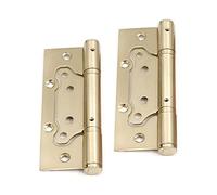Cerniera a molla da 5 pollici, cerniera silenziosa in acciaio inox, spessore di 2,5 mm, utilizzato for l'apertura e la chiusura della porta porta del carico(Gold)