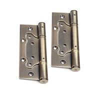 Cerniera a molla da 5 pollici, cerniera silenziosa in acciaio inox, spessore di 2,5 mm, utilizzato for l'apertura e la chiusura della porta porta del carico(Green bronze)
