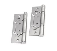 Cerniera a molla da 5 pollici, cerniera silenziosa in acciaio inox, spessore di 2,5 mm, utilizzato for l'apertura e la chiusura della porta porta del carico(Brushed steel)