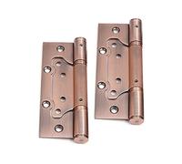 Cerniera a molla da 5 pollici, cerniera silenziosa in acciaio inox, spessore di 2,5 mm, utilizzato for l'apertura e la chiusura della porta porta del carico(Red bronze)