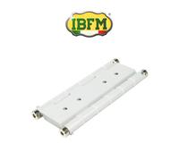 Cerniera a molla doppia azione per porte a vento Ibfm Bianca art. 138/B
