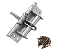 Cerniera a molla for porta nascosta da 4 pollici, chiusura automatica, multifunzione in legno a 90 gradi(Select Colour Name)