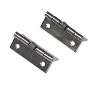 Cerniera a molla in acciaio inox a chiusura automatica per porte e armadi, finitura in metallo spazzolato 304, adatta per larghezze da 1 a quadruple pollici, confezione da 2 (5 pollici)