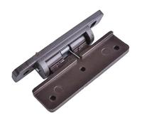 Cerniera a molla in plastica da 4 pezzi nascosta Cerniera piatta caricata for connettore di giunzione for porta dell'armadio dell'armadio Hardware for mobili