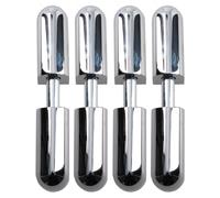 Cerniera a nocca cromata sollevabile fissaggio nascosto 16x76 mm...