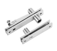 Cerniera a Perno della Porta di Rotazione di 360 Gradi, Cerniere a Perno in Acciaio Inox Cerniera di Porta Nascosta Resistente per Mobilia Libreria Porta Segreta Porte