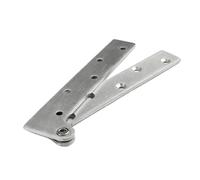 Cerniera A Perno For Porta Invisibile A Di Smorzamento Ferramenta For Mobili Rotante Asse Laterale In Acciaio Inossidabile For For Finestra Vibrazione Costruzione Robusta Funzionamento Fluido(L)
