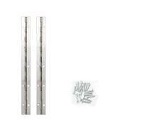 Cerniera a pianoforte continua, Cerniere for Piano Continuo Con Foro Multicolor Di Dimensioni Multiple Confezione Da 2(Silver 2pcs,8inch)