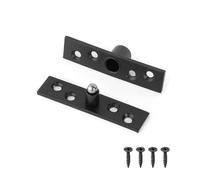 Cerniera a pivot Cerniera a perno in acciaio inossidabile con viti centrale girevole for carichi pesanti Girevole a 360° albero verso l'alto e il basso(Black)