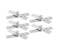 Cerniera a pivot Cerniera girevole Cerniere rotanti a 360 gradi in acciaio inossidabile verso l'alto Giù Posizione dei mobili girevoli for porte dell'armadio(5PCS)