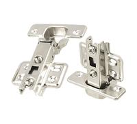 Cerniera a scatto per anta, in acciaio INOx, 2 pz