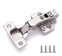 Cerniera a scomparsa completa senza cornice, chiusura rallentata, piastra a clip