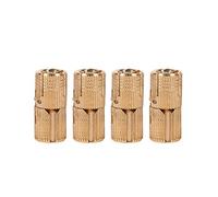 Cerniera a Scomparsa in Ottone Invisibile Cilindrica Scatola per Contenitore di Gioielli Porta in Legno DIY Fatto Mano (10mm)