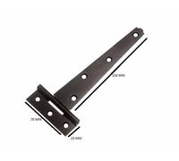 Cerniera A T Per Porta Di Capannone Nera 6 Pollici 150Mm Quantità 100 Paia