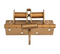 Cerniera a T resistente con spegnimento automatico per giardino (oro) | Funzione di spegnimento automatico, blocco di posizionamento a 90°, morbida chiusura ammortizzante, previene lo sbattimento