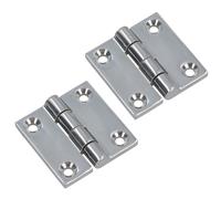 Cerniera a testa in acciaio inox lucida 50 mm x 50 mm 316 cabina marina