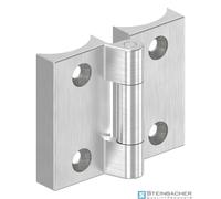 Cerniera a vite in acciaio inox per tubo 42,4mm, V4A | STEINBACHER©