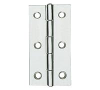 Cerniera Aldeghi Luigi in Acciaio INOX Art 120IN 24 Pezzi 50 x 31 mm